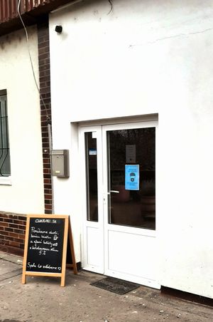 Entrance  at Cukrari in Bratislava