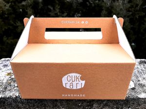 Takeaway order at Cukrari in Bratislava