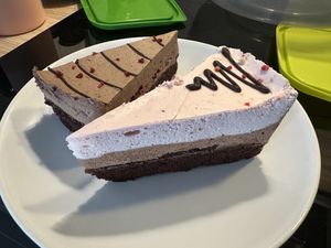 Regular vegan cakes  at Cukrari in Bratislava