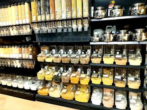 Oils, beans, pasta at U Vážky in Bratislava