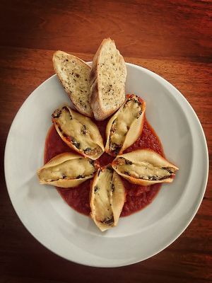 Stuffed Pasta Shells at Origin  in San Pedro