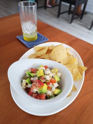 Heart of Palm Ceviche at Origin  in San Pedro