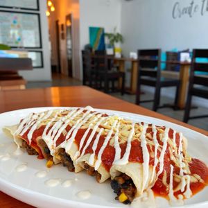 Tuesday’s are for enchiladas! at Origin  in San Pedro
