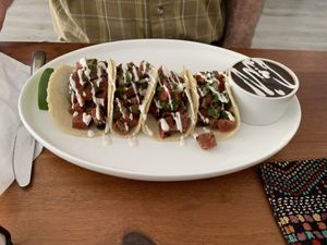 Steak Tacos at Origin  in San Pedro