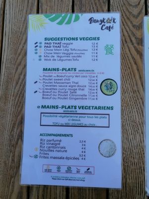  at Bangkok Cafe in Antibes