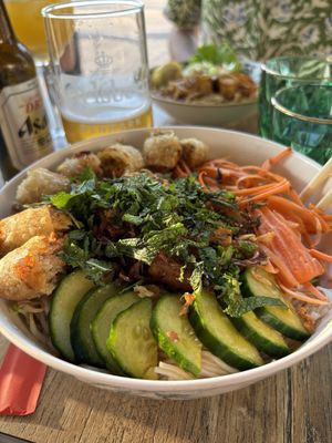 Looked great, but sorely lacked flavour.  at Bangkok Cafe in Antibes