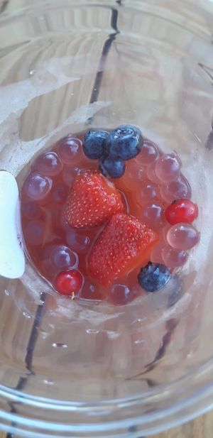 Bubble tea at Bangkok Cafe in Antibes