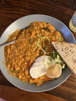 Linseneintopf  at Kochwerk in Goerlitz