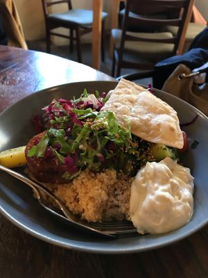 Mezze plate  at Kochwerk in Goerlitz