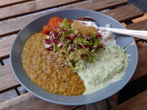 Vegetable Tandoori at Kochwerk in Goerlitz