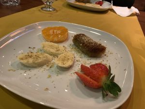 Vegan dessert  at Pumpkin in Goreme