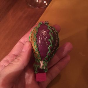 Free keyring for women diners at Pumpkin in Goreme