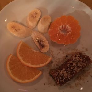 Vegan dessert (no ice cream) at Pumpkin in Goreme