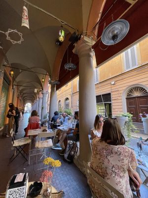   at Naama Cafè in Bologna