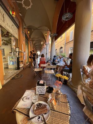   at Naama Cafè in Bologna