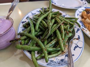 Green beans (spicy) at New Peking Wok in Federal Way