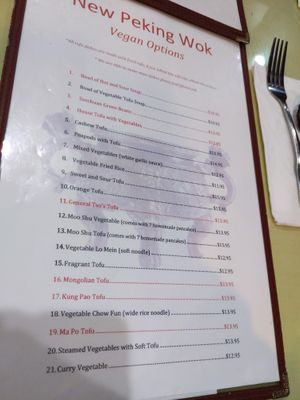  at New Peking Wok in Federal Way