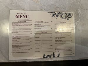 Menu May 2024  at Bordo Bina in Canakkale