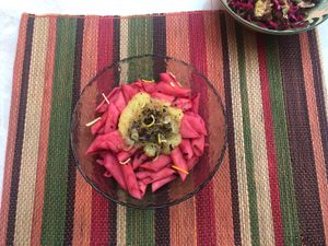 Pasta at Bordo Bina in Canakkale