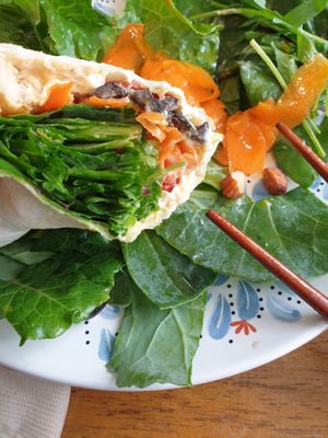 Lounge Wrap was good.   at Bottle Lounge 보틀팩토리 in Seoul