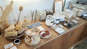 store section - cleaning equipment at Bottle Lounge 보틀팩토리 in Seoul