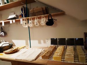 Home made soaps are also available and make great gifts. Bring your own bags! at Bottle Lounge 보틀팩토리 in Seoul