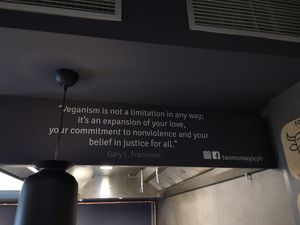 Inside at Two Monkeys in Copenhagen