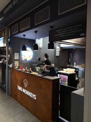 Inside at Two Monkeys in Copenhagen