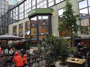 It's located inside this building at Two Monkeys in Copenhagen