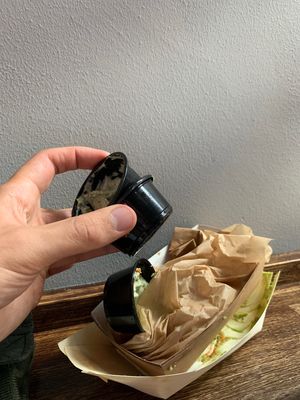 Why this plastic? 😠 at Two Monkeys in Copenhagen