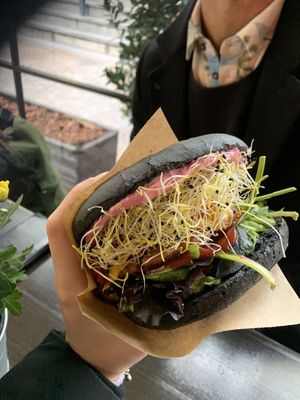 Impossible burger at Two Monkeys in Copenhagen