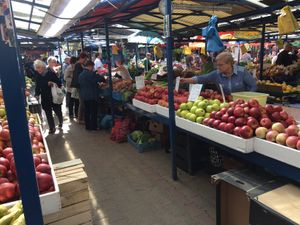 Apples at Stary Kleparz in Krakow