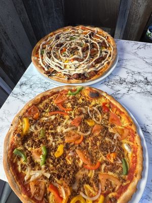 Variety of Vegan Options  at Pizza Bageriet in Gothenburg