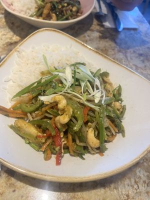 Stir fry  at Oriel in Poole