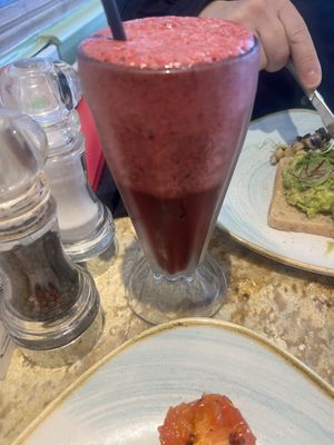 Berry smoothie  at Oriel in Poole