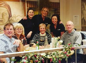 Staff and customers - great atmosphere! at Oriel in Poole