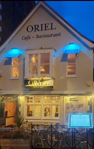 The front of the Oriel at Oriel in Poole