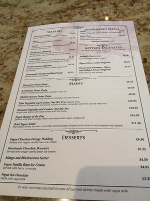 Menum at Oriel in Poole