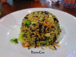Rice dish at Woods Bio Marche in Kuala Lumpur