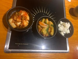 Side dish comes with your kitchen food  at Secret Garden Korean and Japanese in Syracuse