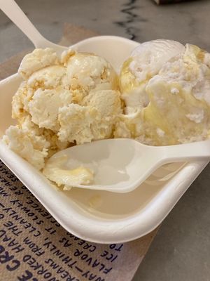 Vegan scoops at Jeni's Ice Creams in Chagrin Falls