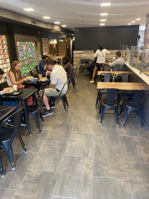 Inside   at REDWHITE BONELESS RAMEN - Boston in Boston