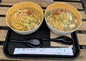 Tokyo Masala & Masterpiece  at REDWHITE BONELESS RAMEN - Boston in Boston