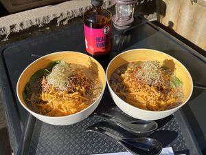   at REDWHITE BONELESS RAMEN - Boston in Boston