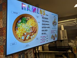 Menu at REDWHITE BONELESS RAMEN - Boston in Boston