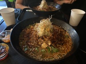   at REDWHITE BONELESS RAMEN - Boston in Boston