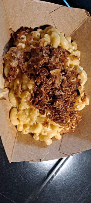 Mac &Truffle at REDWHITE BONELESS RAMEN - Boston in Boston