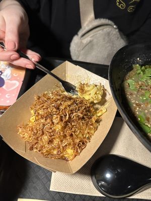 Truffle Mac & cheese  at REDWHITE BONELESS RAMEN - Boston in Boston