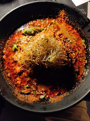 Red miso at REDWHITE BONELESS RAMEN - Boston in Boston