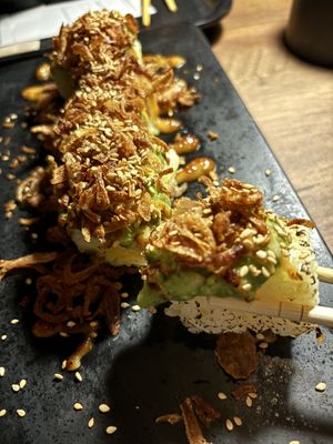 Roasted miso avocado roll - PERFECTIONN  at REDWHITE BONELESS RAMEN - Boston in Boston